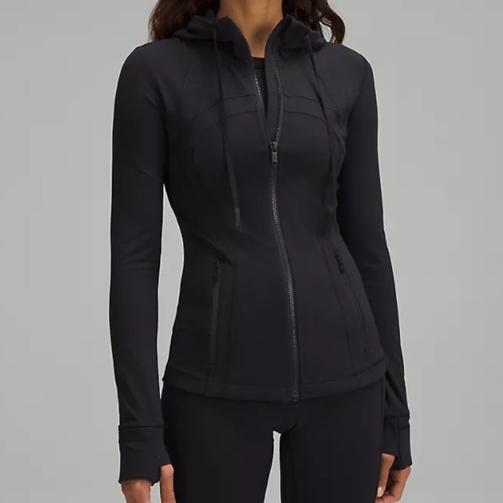 NWOT Lululemon Black Nulu Define Jacket Athletic Zip Up Hoodie